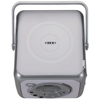 Foto 3 | Boombox Jensen Fm Estéreo Cd555 Bluetooth Plateado - Venta Internacional.