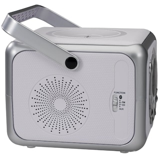 Foto 4 | Boombox Jensen Fm Estéreo Cd555 Bluetooth Plateado - Venta Internacional.