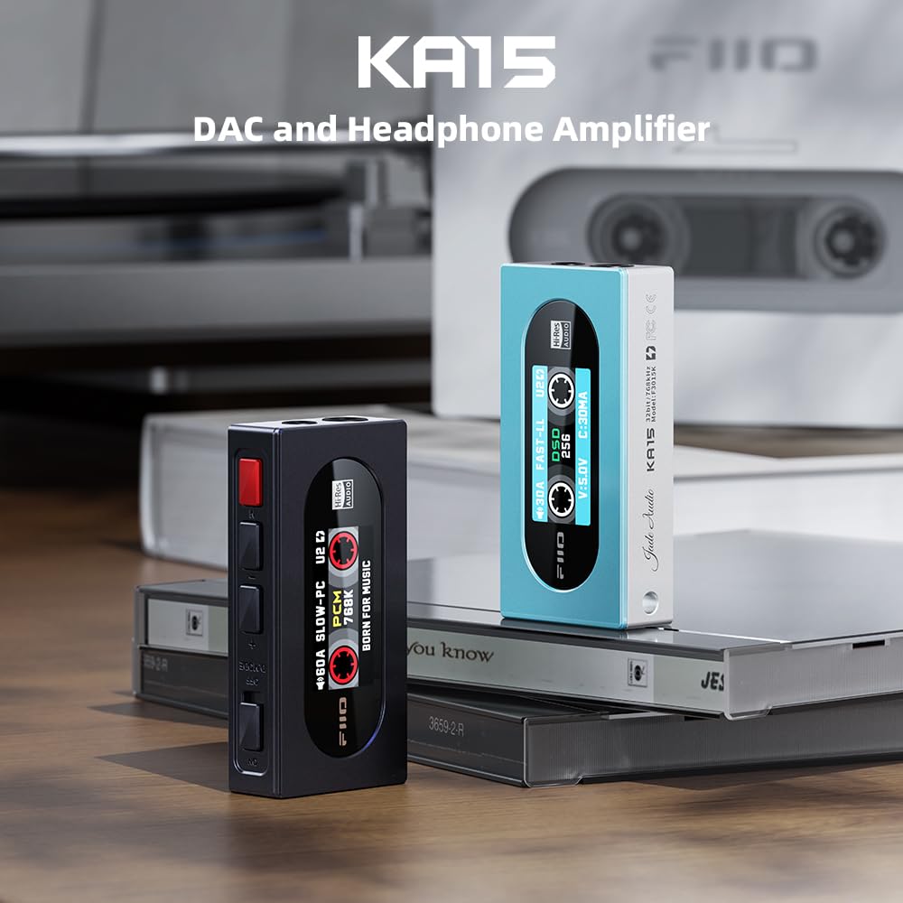 Foto 4 pulgar | Amplificador Portátil De Dac Y Auriculares Fiio Ka15 (azul) - Venta Internacional.