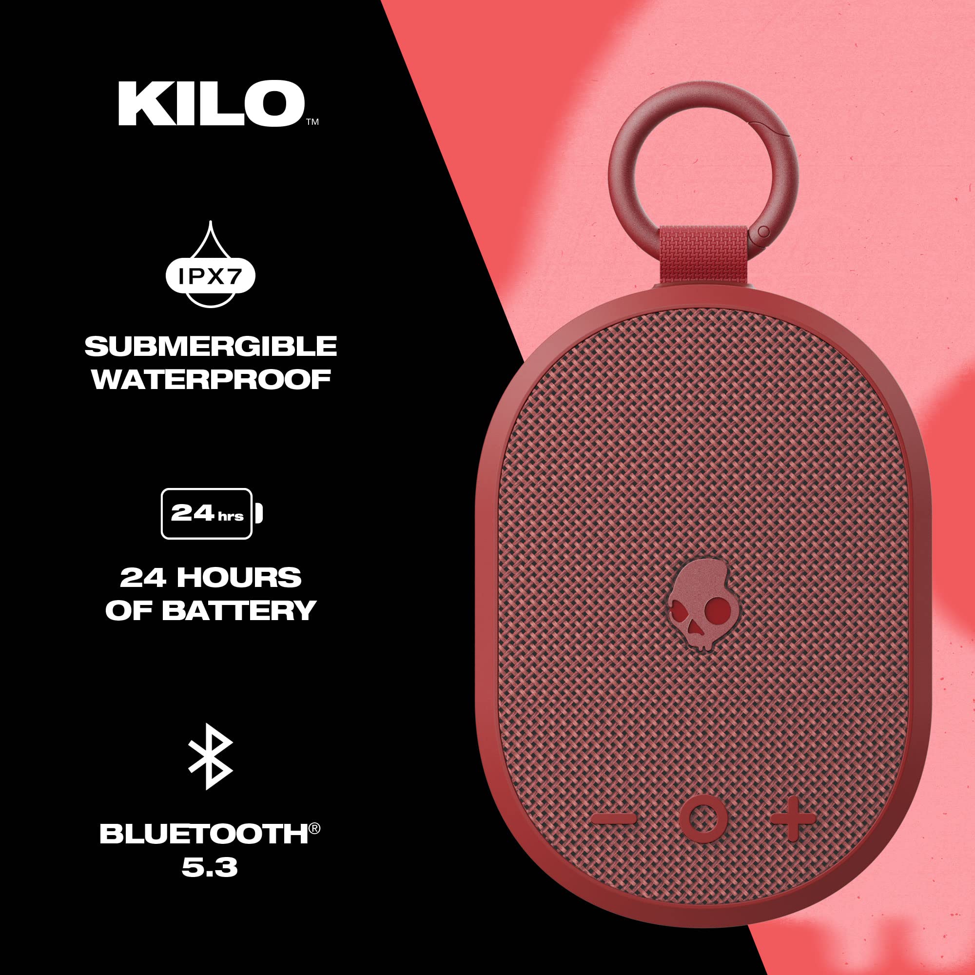 Foto 2 | Altavoz Bluetooth Skullcandy Kilo Inalámbrico Ipx7 Resistente Al Agua - Venta Internacional.
