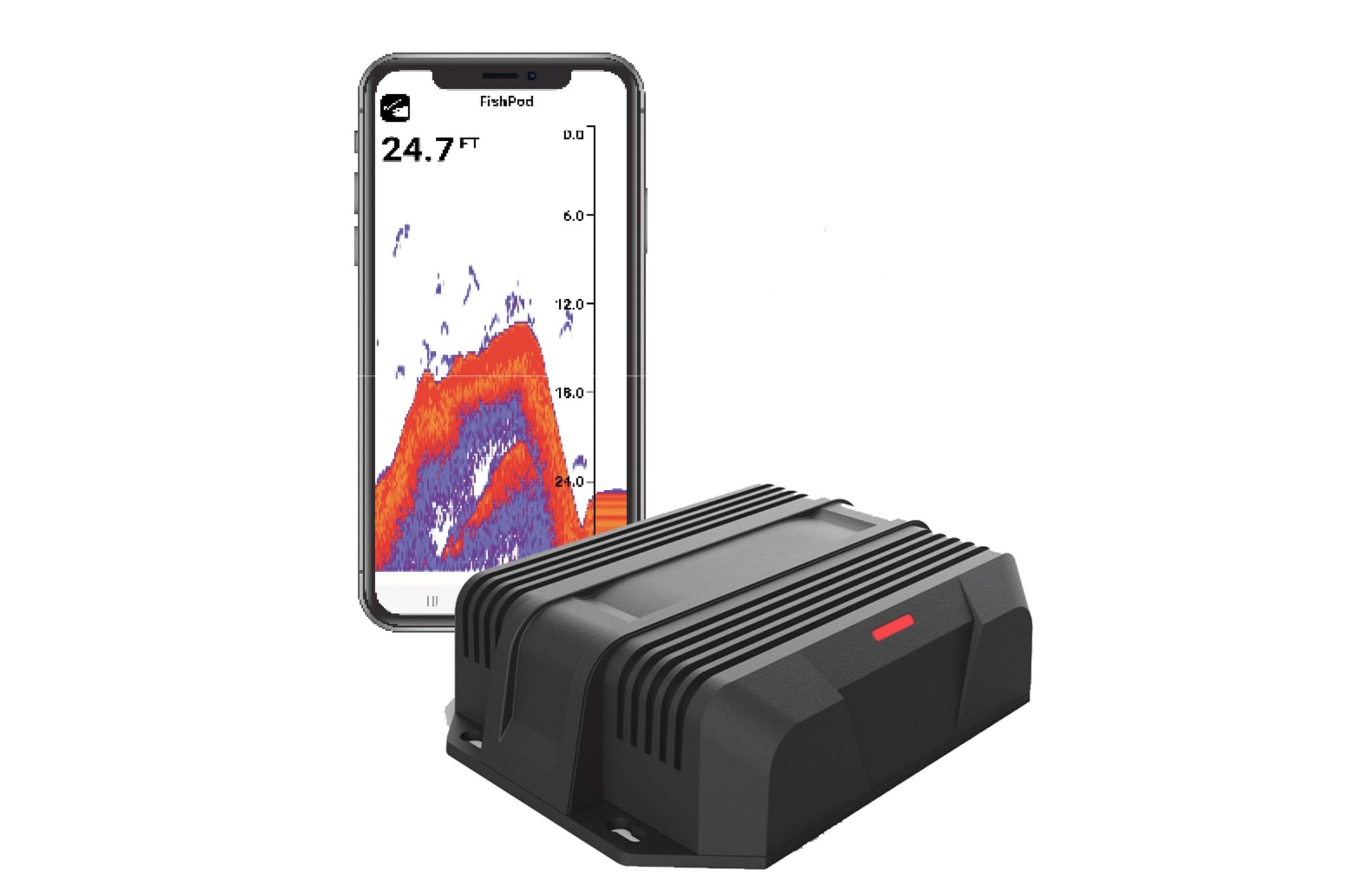 Foto 2 pulgar | Soporte Para Barco Fish Finder Hawkeye Fishpod 10bx Con Bluetooth - Venta Internacional.