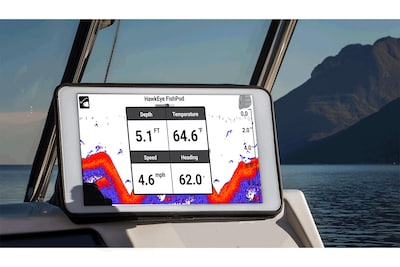 Foto 6 | Soporte Para Barco Fish Finder Hawkeye Fishpod 10bx Con Bluetooth - Venta Internacional.