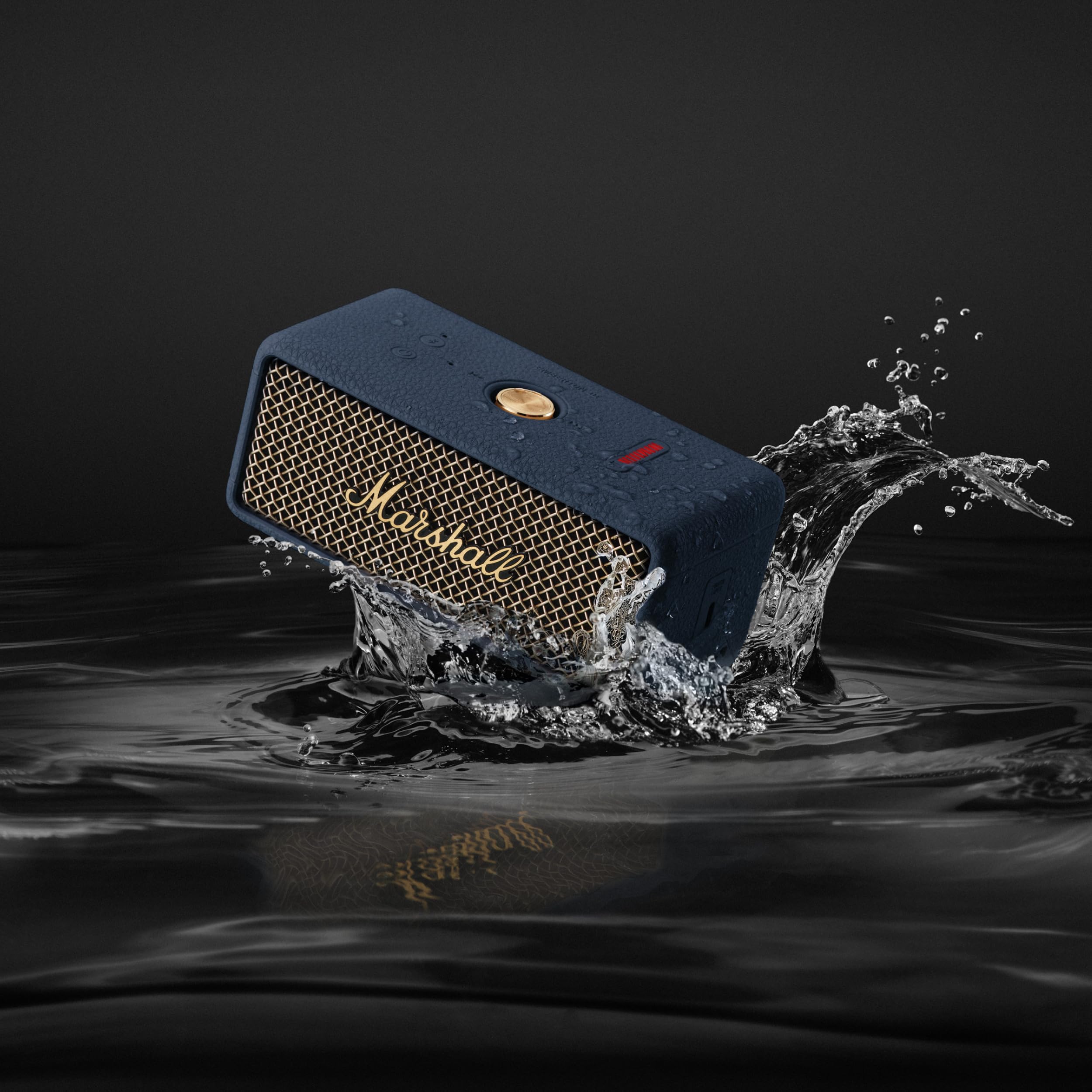 Foto 8 pulgar | Altavoz Bluetooth Marshall Emberton Iii Azul Medianoche - Venta Internacional.