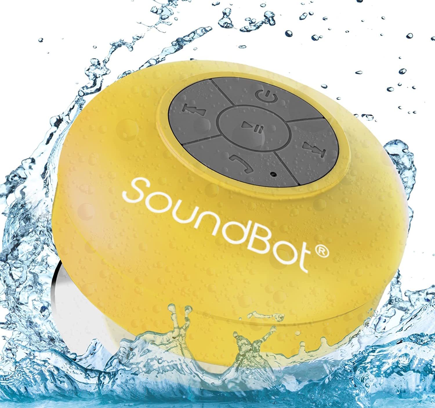 Foto 2 pulgar | Altavoz De Ducha Soundbot Sb510 Hd Bluetooth Amarillo - Venta Internacional.