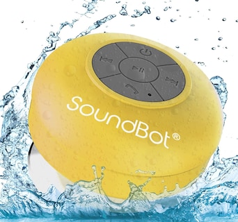 Foto 1 | Altavoz De Ducha Soundbot Sb510 Hd Bluetooth Amarillo - Venta Internacional.