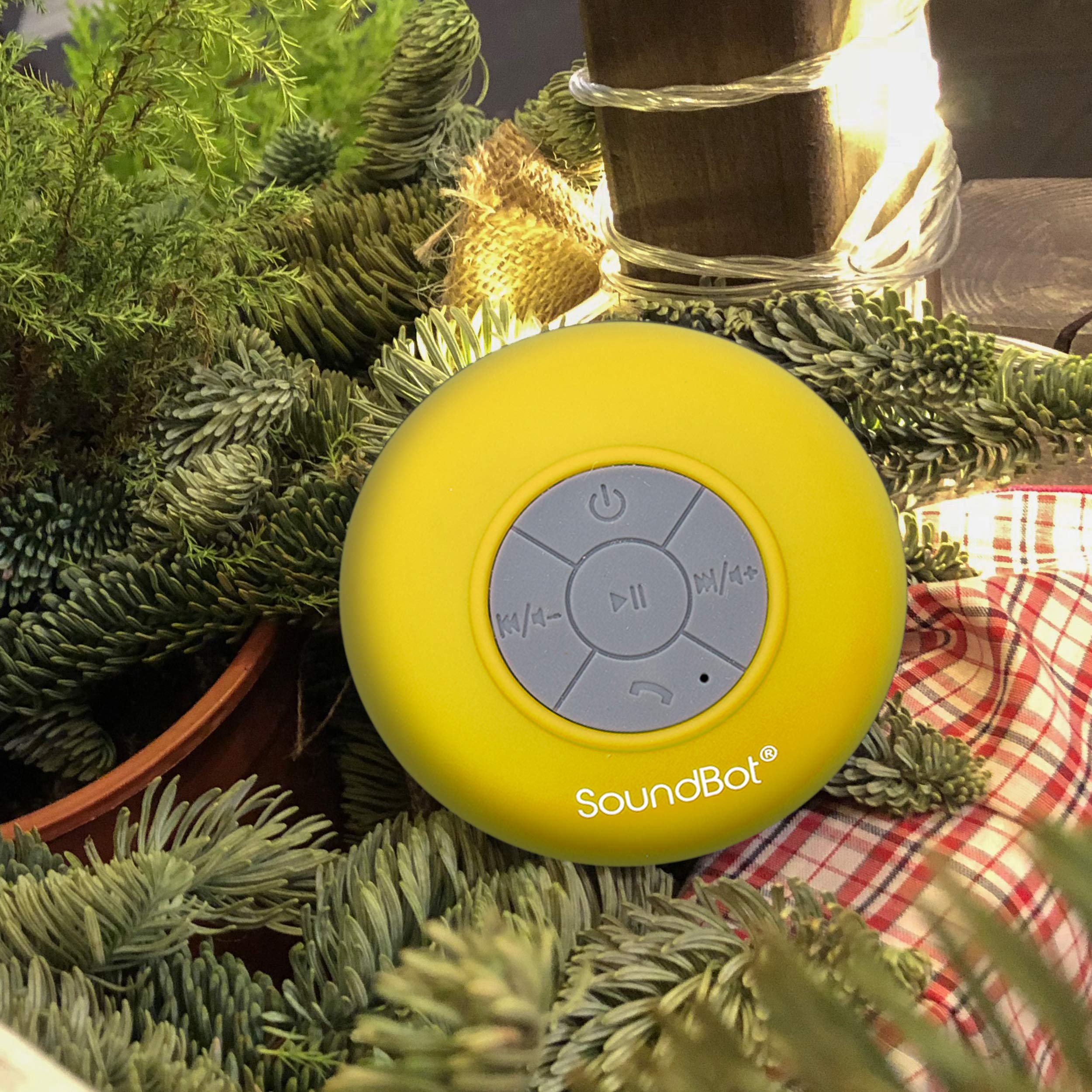 Foto 6 | Altavoz De Ducha Soundbot Sb510 Hd Bluetooth Amarillo - Venta Internacional.