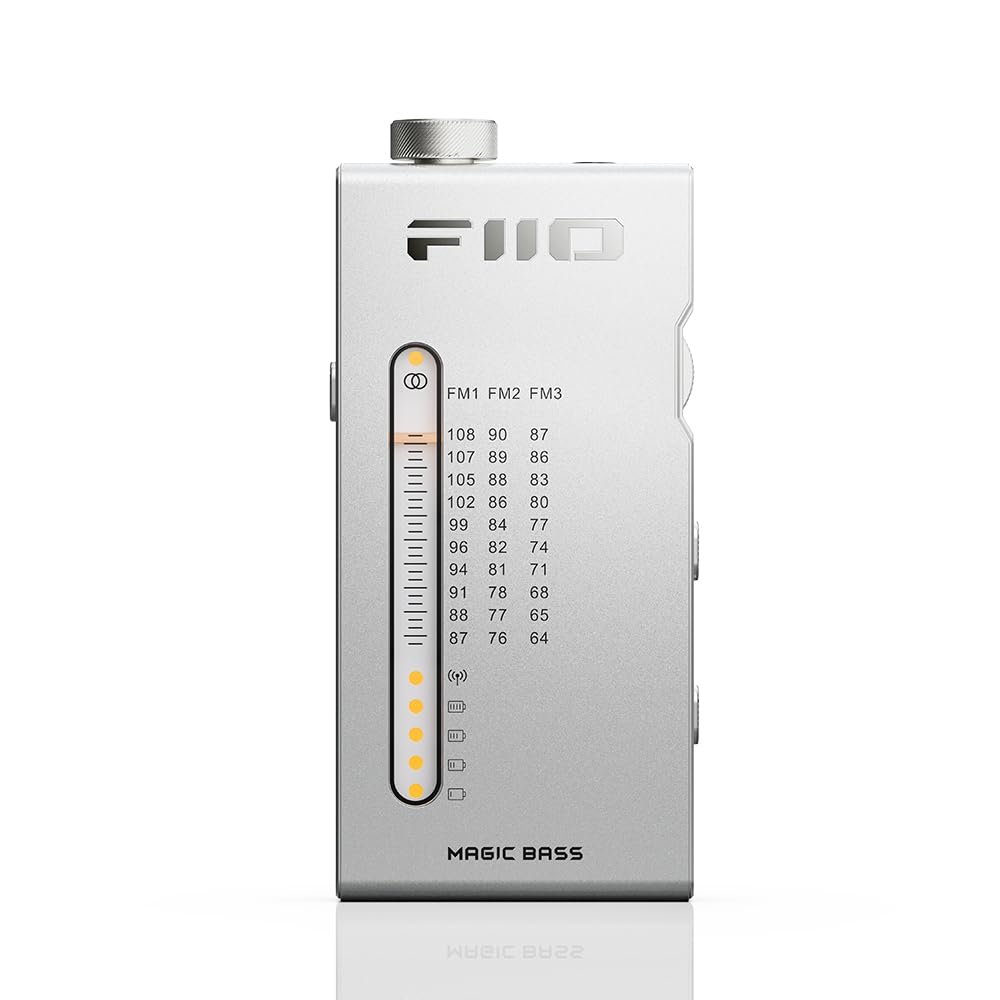 Foto 1 | Receptor De Radio Estéreo Fm Hifi Portátil Fiio Rr11 Plateado - Venta Internacional.