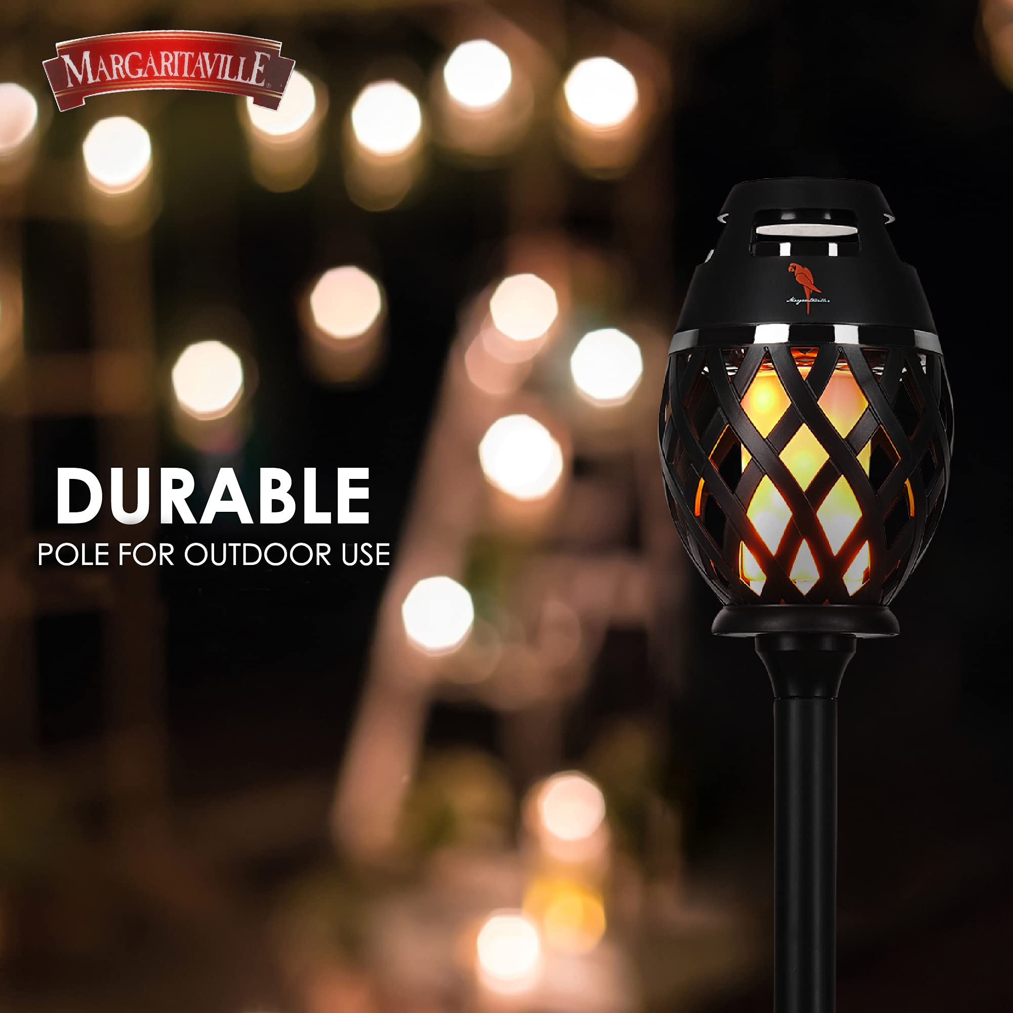 Foto 4 pulgar | Altavoz Bluetooth Margaritaville Tiki Torch A Prueba De Agua - Venta Internacional.