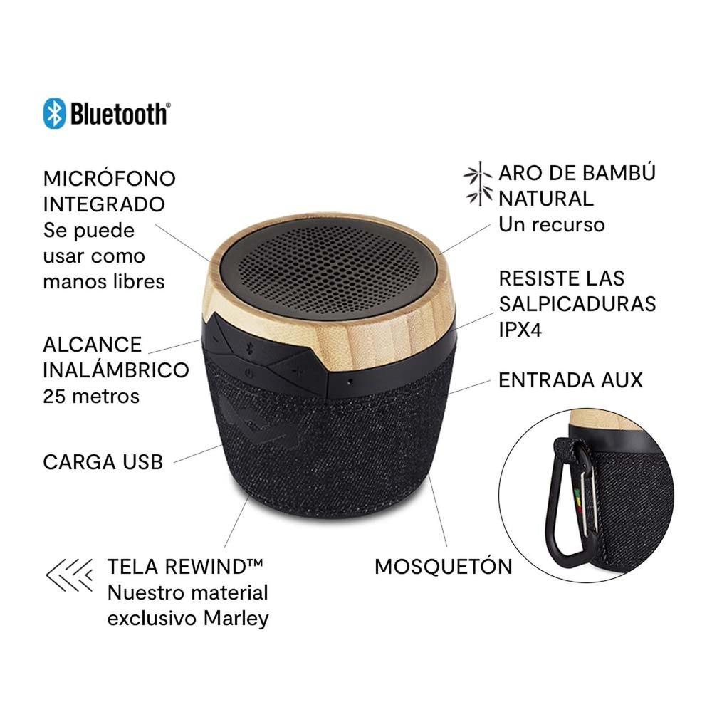 Foto 3 pulgar | Bocina Chant Mini The House Of Marley Bluetooth Wireless