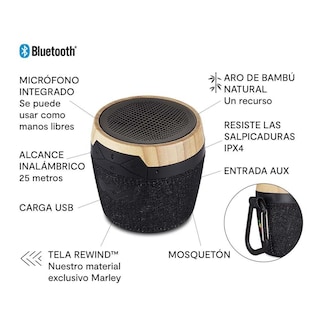Foto 2 | Bocina Chant Mini The House Of Marley Bluetooth Wireless