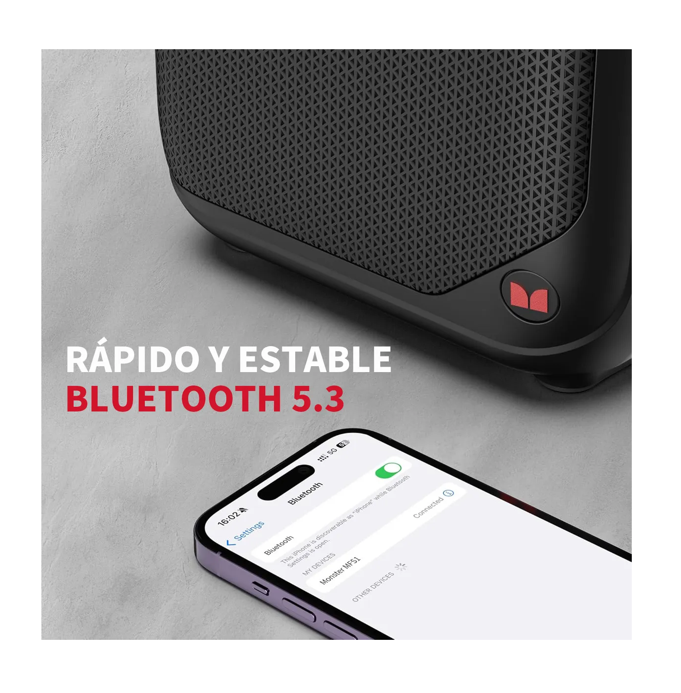 Foto 3 pulgar | Bocina Portátil Bluetooth 5.3 Recargable Inalámbrico 40w Altavoz Negro
