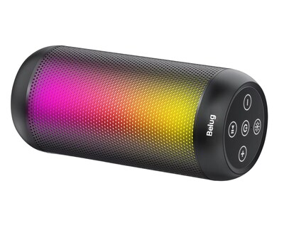 Foto 1 | Bocina Subwoofer Altavoz Inalámbrico Portátil Con Rgb Carga Tipo C Negro