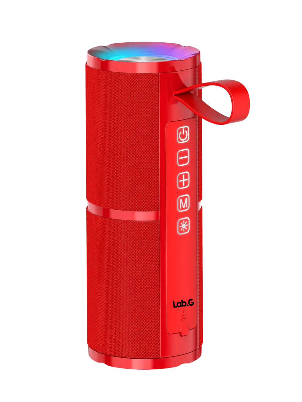 Foto 2 pulgar | Bocina Bluetooth 5.1 Portátil Roja