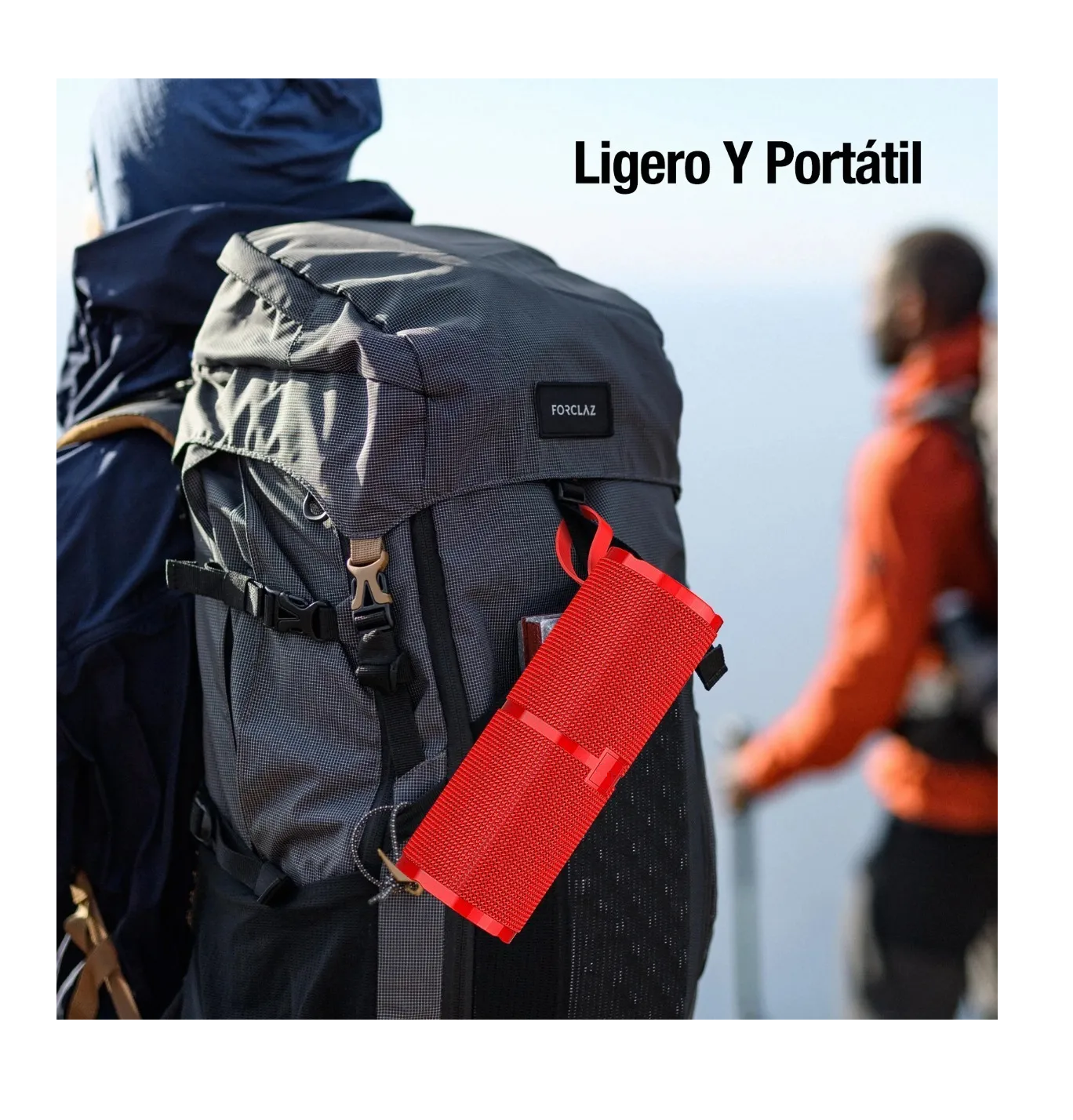 Foto 6 pulgar | Bocina Bluetooth 5.1 Portátil Roja