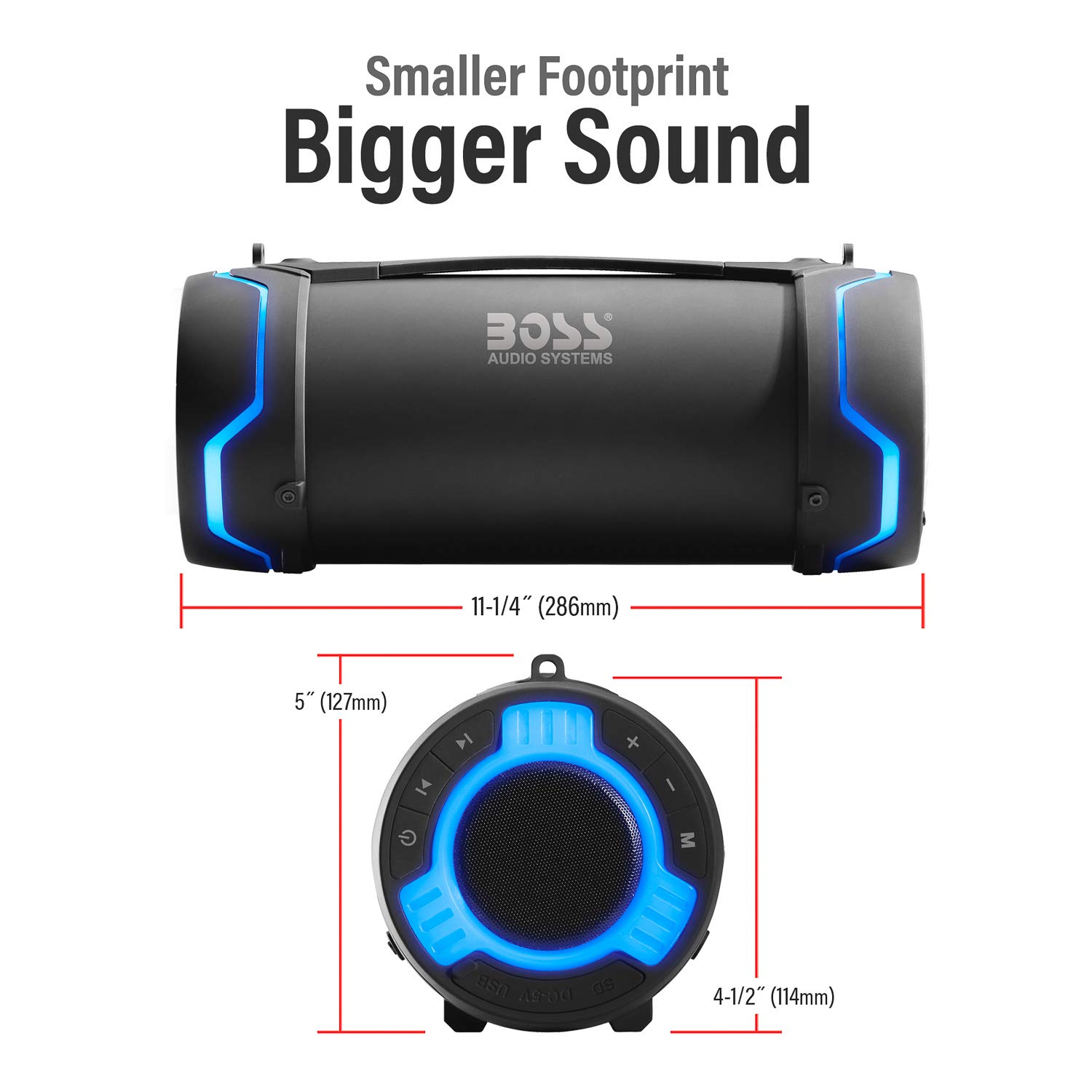 Foto 6 pulgar | Altavoz Bluetooth Boss Audio Tube 3 - Venta Internacional