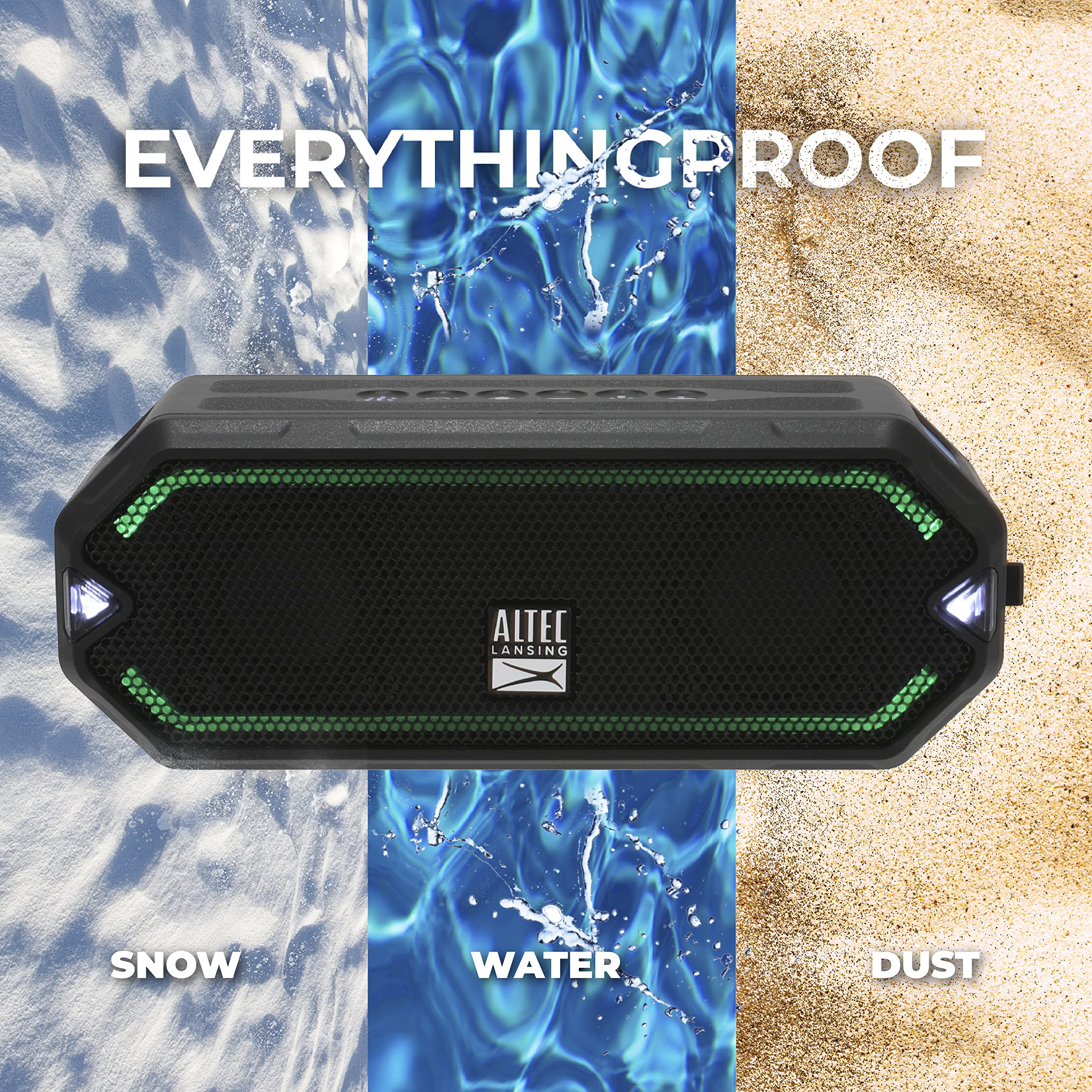 Foto 3 pulgar | Altavoz Bluetooth Inalámbrico Altec Lansing Hydrajolt Waterproof - Venta Internacional.