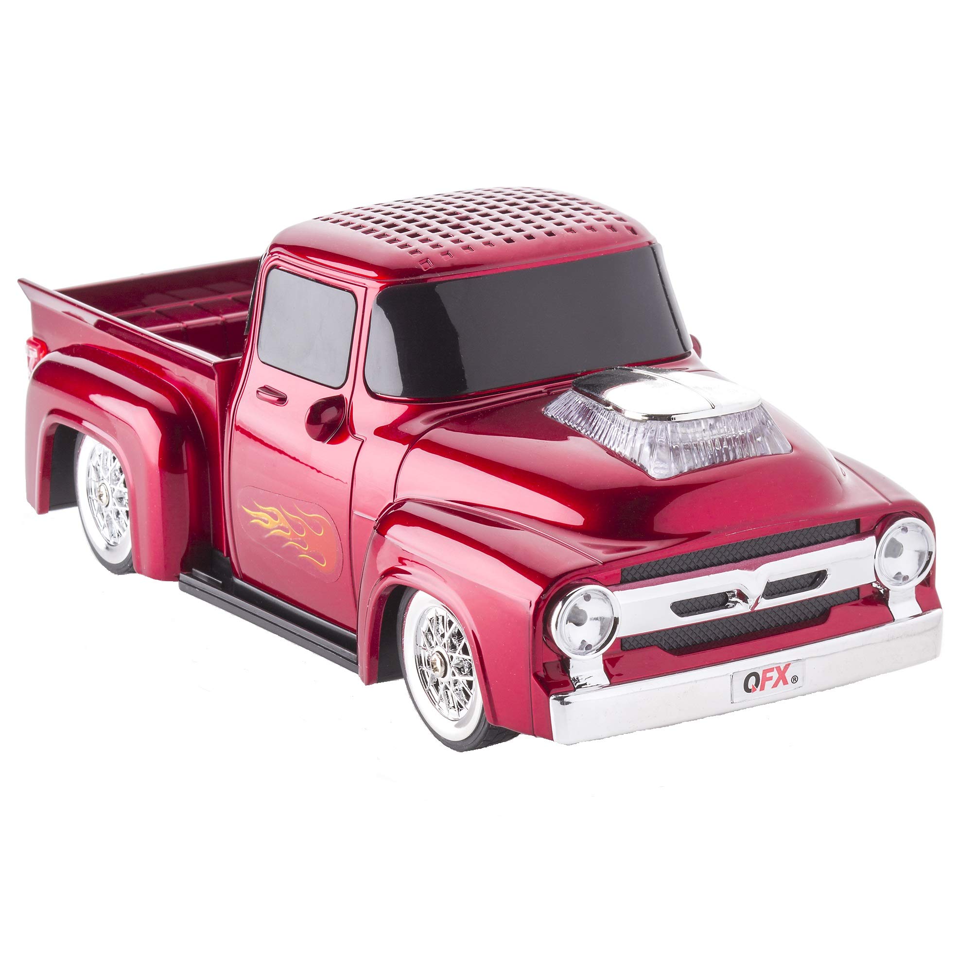 Foto 1 | Altavoz Bluetooth Qfx Bt-1956 Rd  Réplica De Camioneta  Rojo - Venta Internacional.