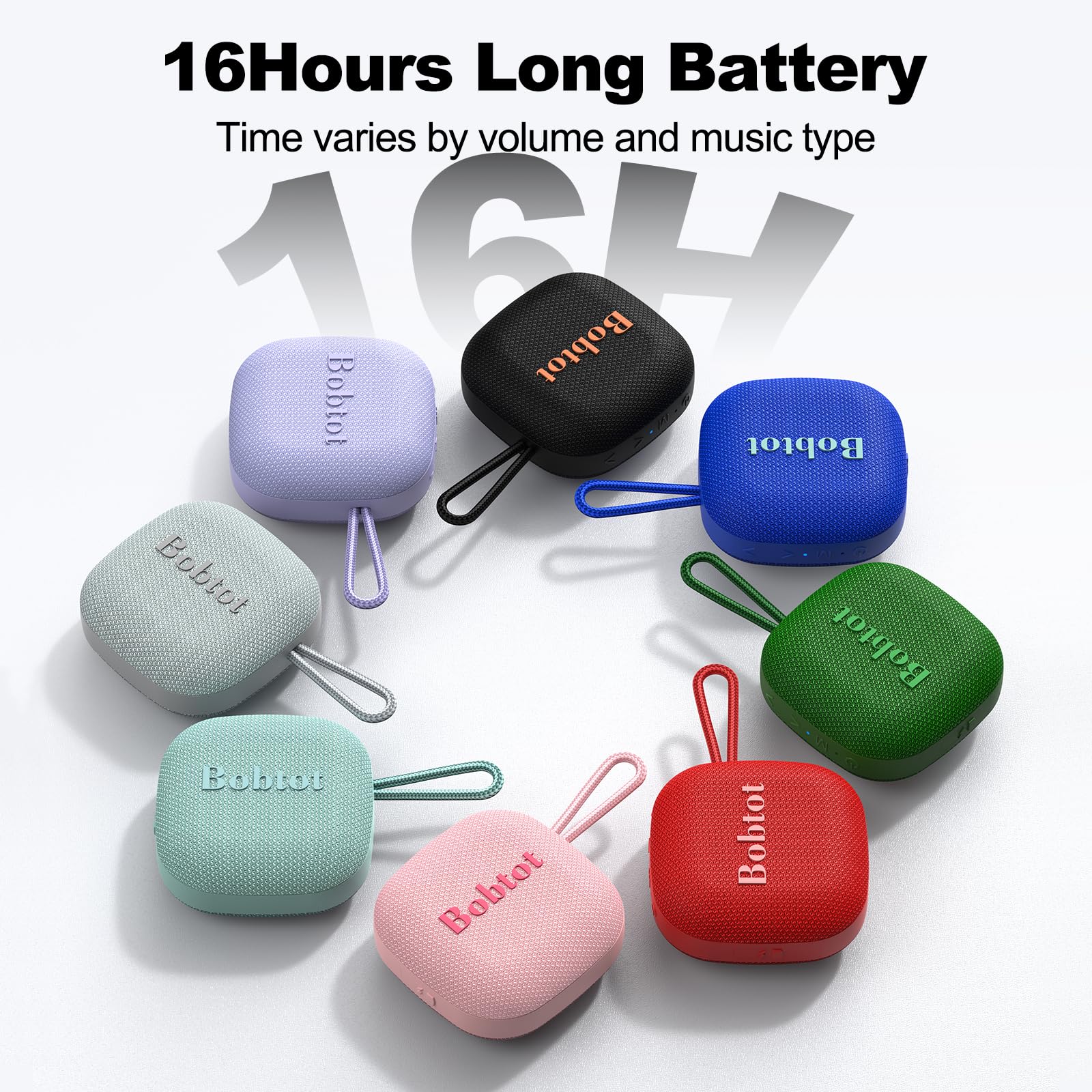 Foto 4 pulgar | Altavoz Bluetooth Portátil Bobtot Inalámbrico Ipx7 A Prueba De Agua - Venta Internacional.