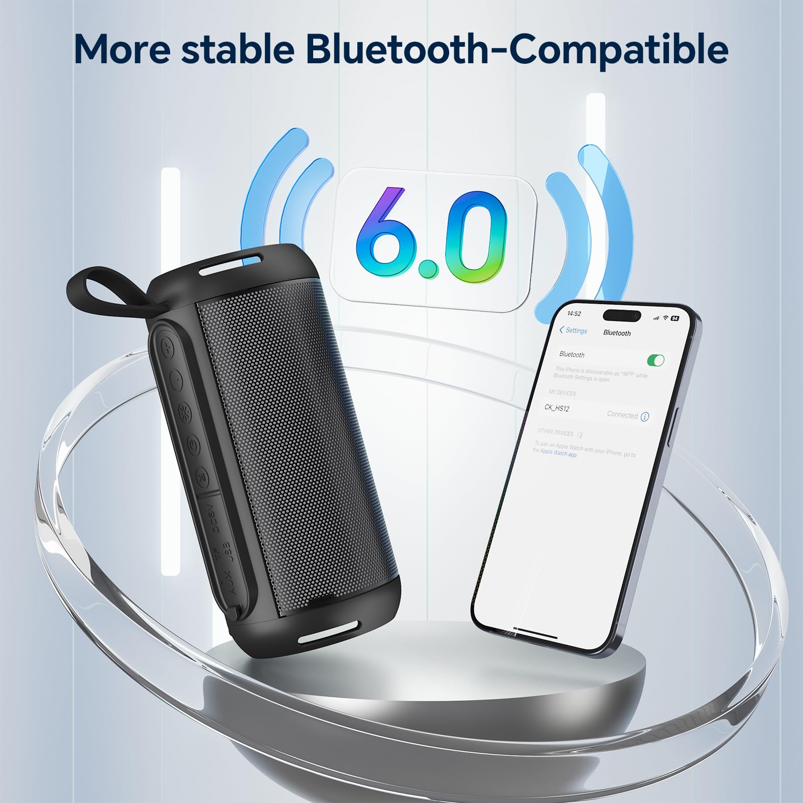 Foto 4 pulgar | Altavoz Bluetooth Fulminare Portátil 26w Hd Sound Ipx5 Negro - Venta Internacional.