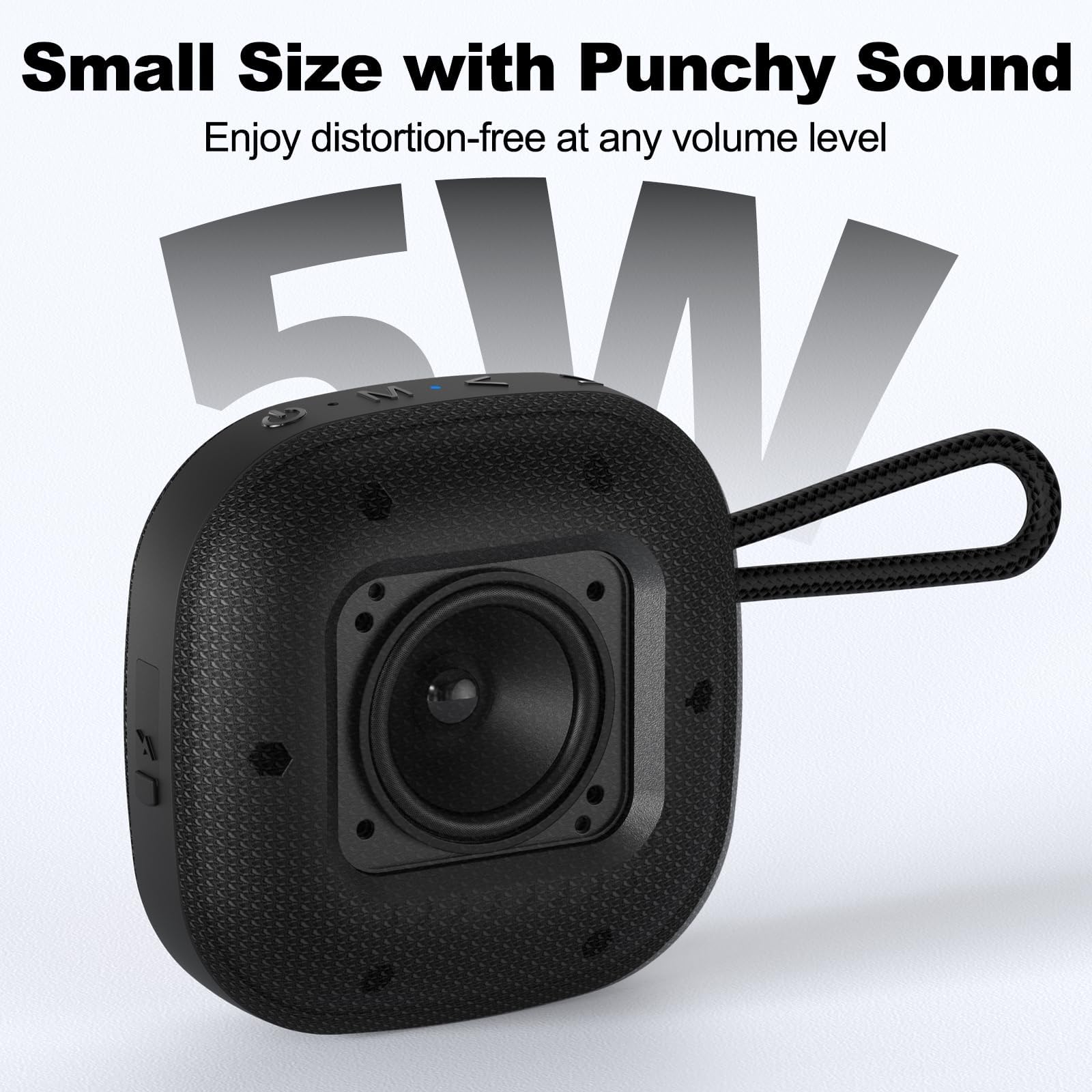 Foto 2 | Altavoz Bluetooth Bobtot Portátil Resistente Al Agua Negro - Venta Internacional.