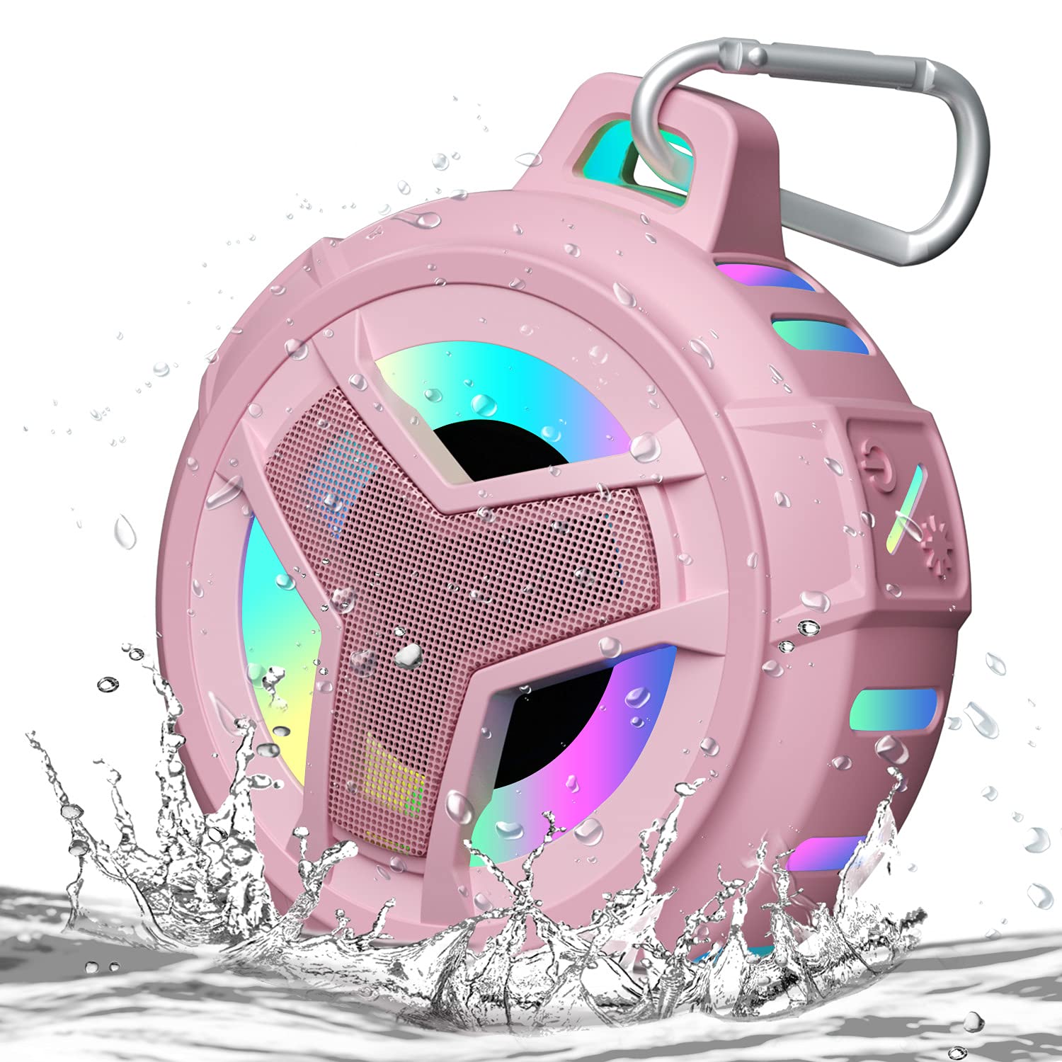 Foto 1 | Altavoz De Ducha Bluetooth Eboda Ip67 Impermeable Rosa - Venta Internacional.