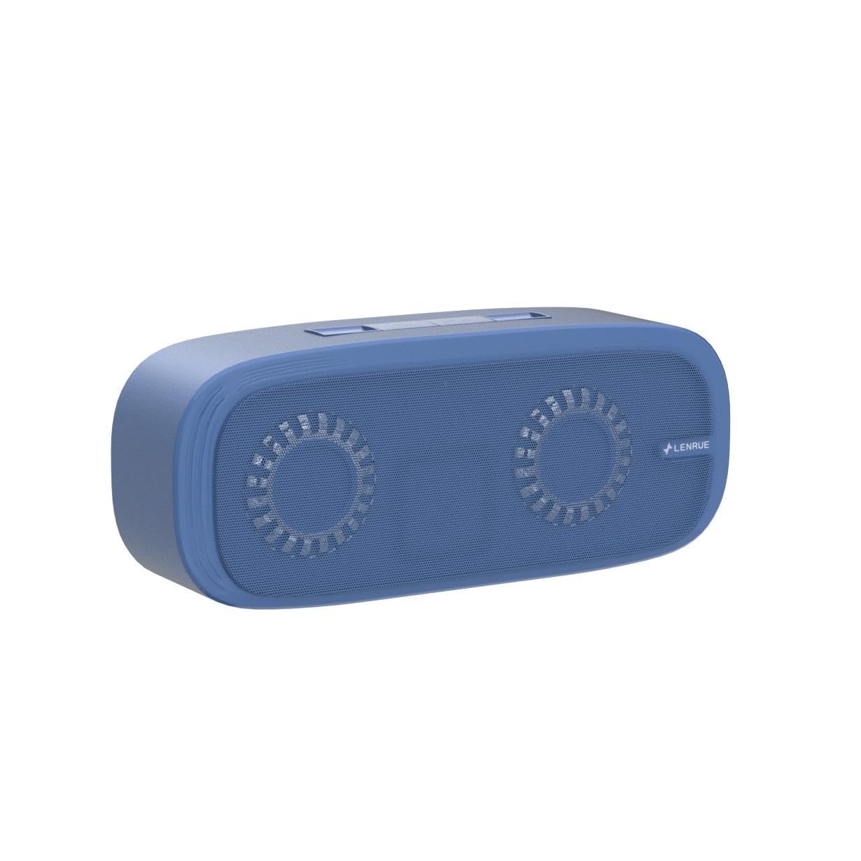 Foto 5 pulgar | Altavoz Bluetooth Lenrue Inalámbrico Portátil Con 12 Horas De Reproducción  Color Azul - Venta Internacional.