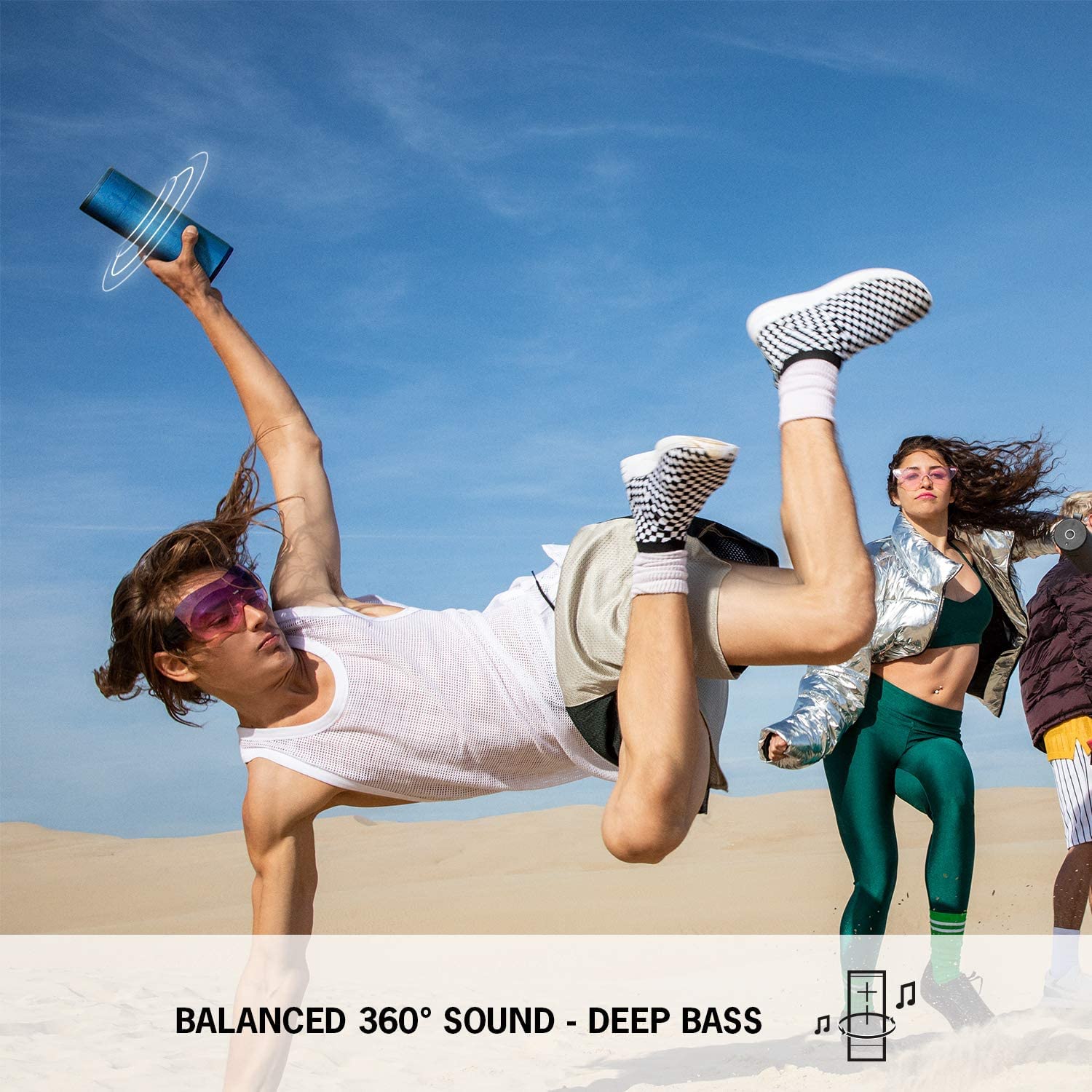 Foto 3 | Altavoz Bluetooth Reacondicionado Ultimate Ears Boom 3 Portátil A Prueba De Agua - Venta Internacional.