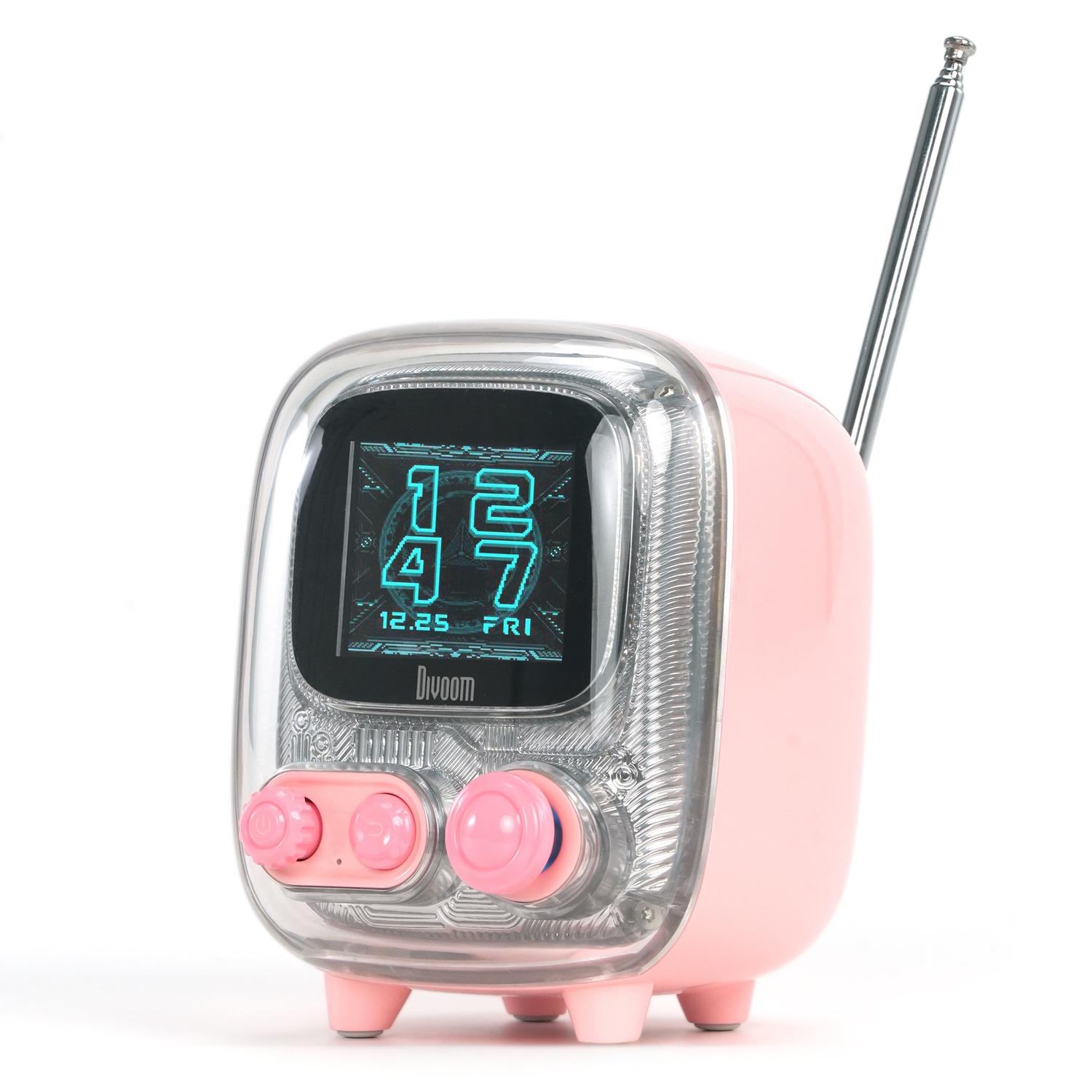Foto 4 pulgar | Divoom Tiivoo-2 Pixel Art Altavoz Bt Portátil Pantalla Led Rosa
