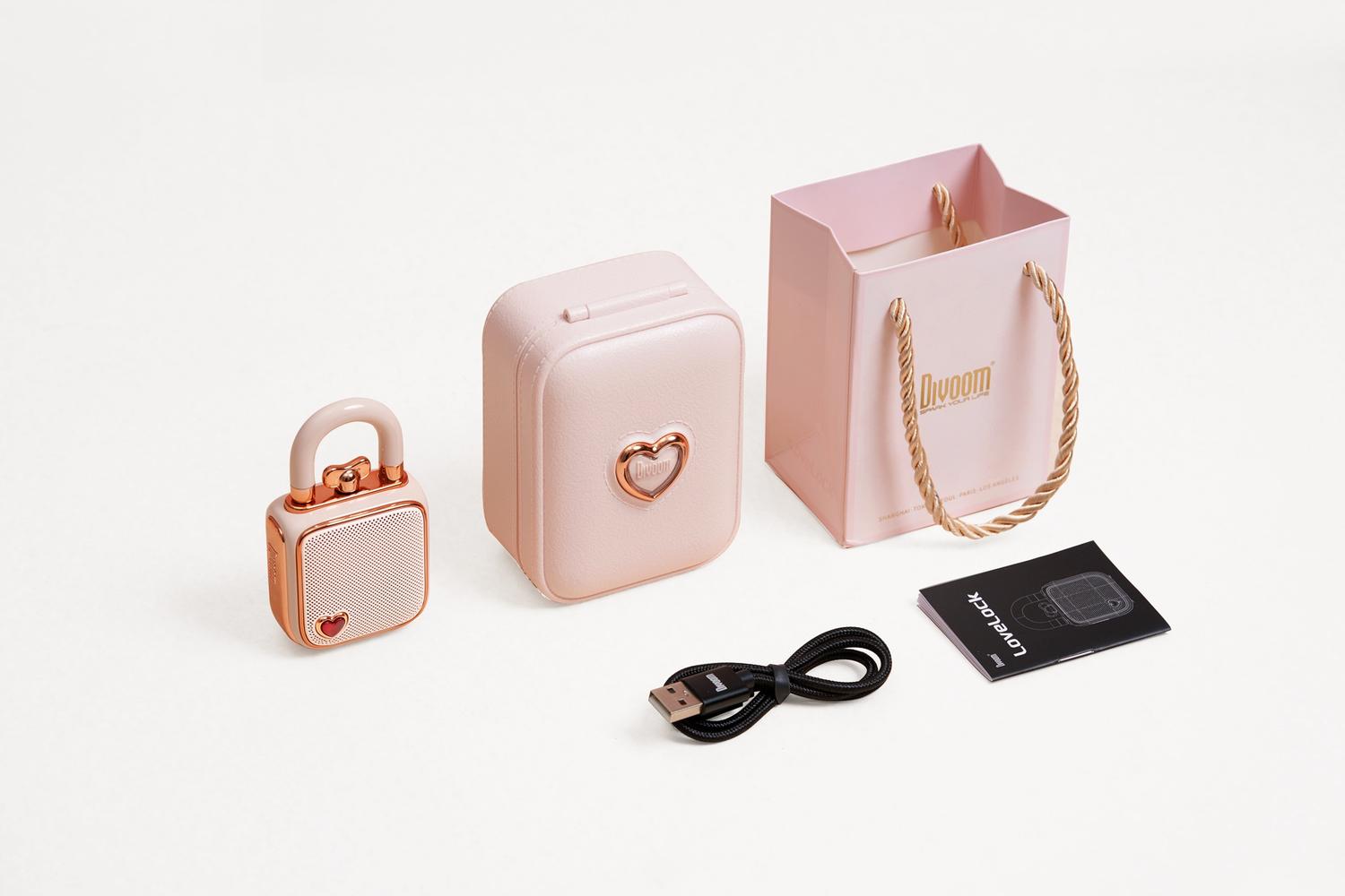 Foto 7 pulgar | Divoom Lovelock Altoparlante Bluetooth Rosa