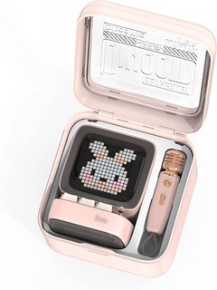 Foto 5 | Divoom Ditoomic Rosa - Altavoz Bluetooth Con Microfono Función Karaoke