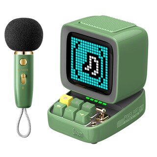 Foto 2 | Divoom Ditoomic - Micrófono Con Altavoz Bt Función Karaoke Color Verde