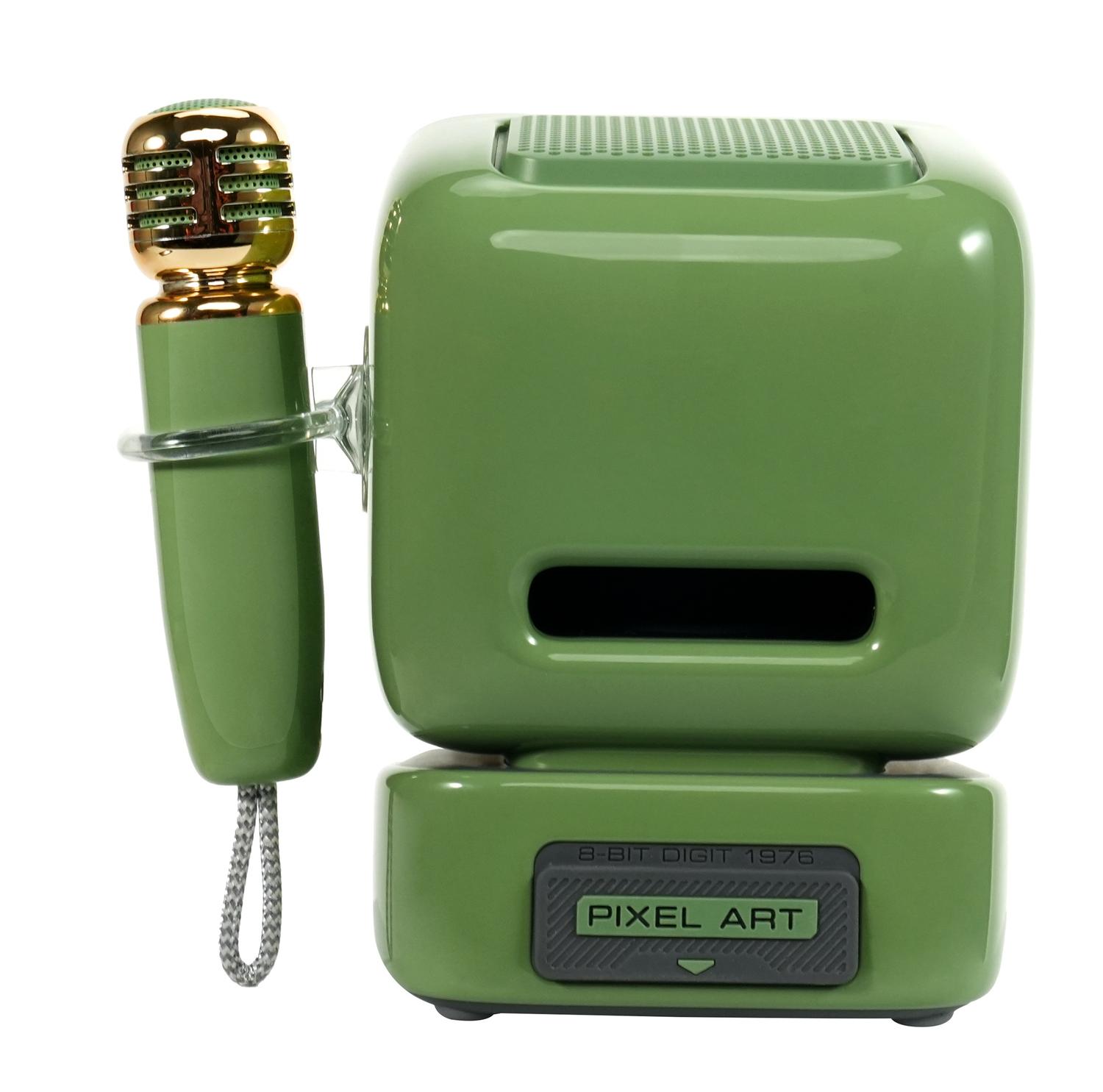 Foto 4 | Divoom Ditoomic - Micrófono Con Altavoz Bt  Función Karaoke  Color Verde