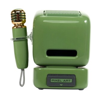 Foto 4 | Divoom Ditoomic - Micrófono Con Altavoz Bt Función Karaoke Color Verde