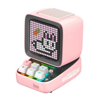 Foto 1 | Divoom Ditoo Pixel Art Altavoz Bt Retro Con Pantalla Led Rosa