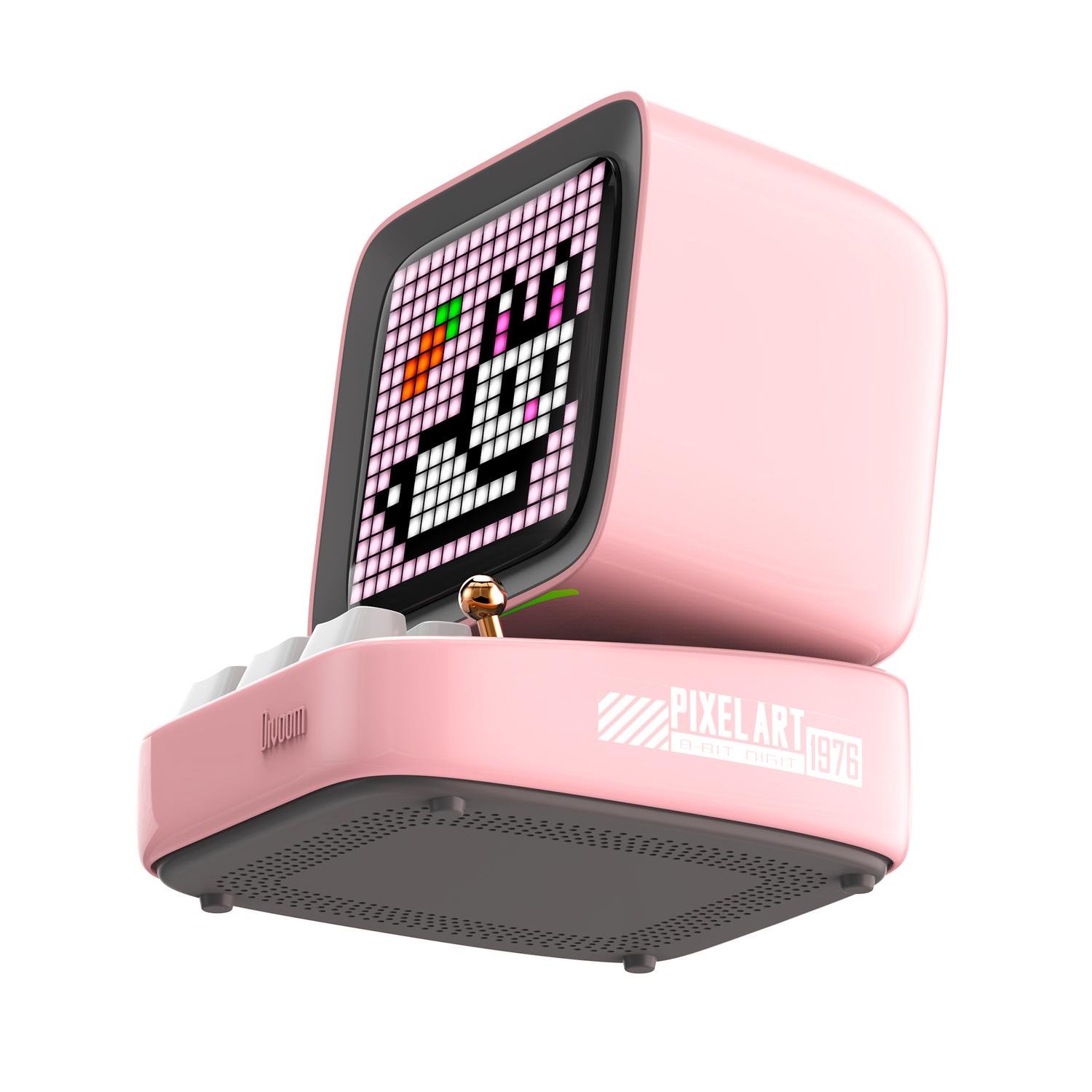 Foto 3 pulgar | Divoom Ditoo Pixel Art Altavoz Bt Retro Con Pantalla Led Rosa