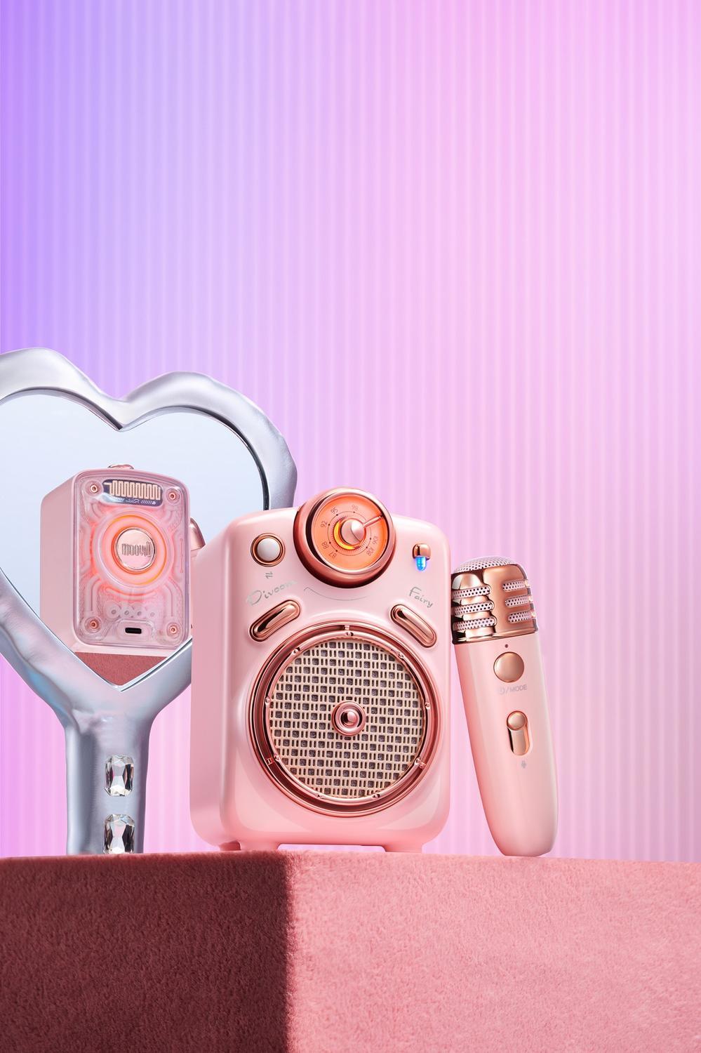 Foto 5 pulgar | Divoom Fairy-ok  Altavoz Bluetooth  Color Rosa