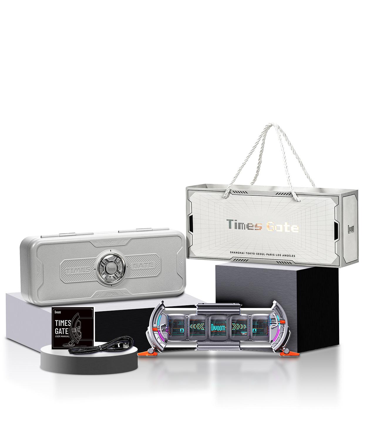 Foto 2 | Divoom Times Gate Wifi Pixel Art  Reloj Digital  Luces Decorativas