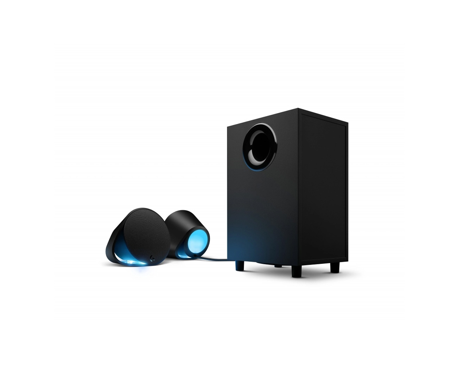 Bocinas para Computadora con Subwoofer Logitech G560 color Negro con Bluetooth Inalámbrico 2.1 120w Rms