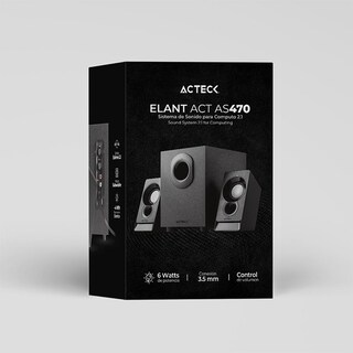 Foto 5 | Bocinas Acteck Ac935241 Negro 3 Piezas