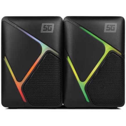 Foto 2 pulgar | Bocinas Vorago Start The Game Spk-108 Rgb Sonido 2.0 Alimentación Usb/3.5mm Color Negro