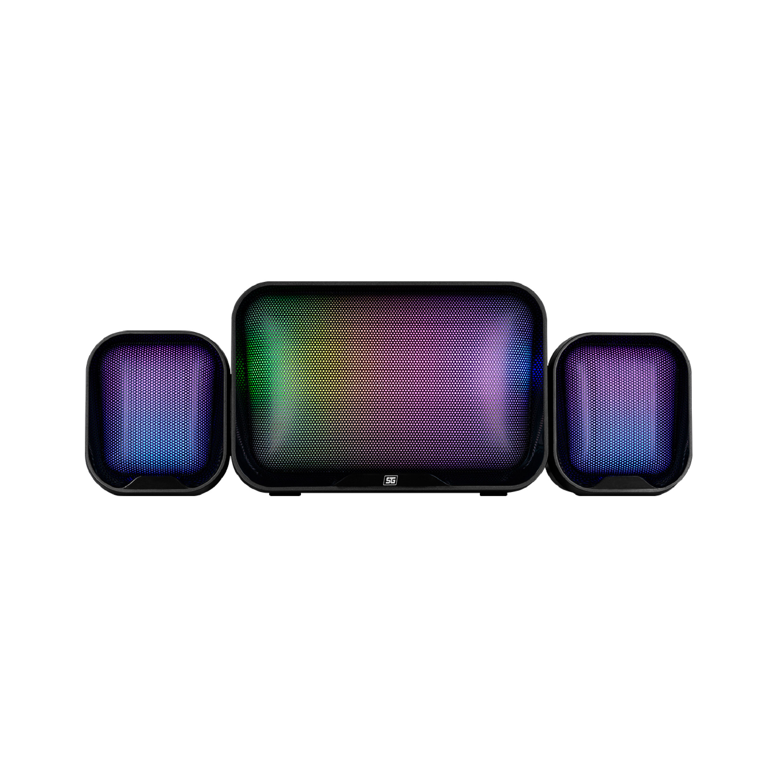 Foto 2 pulgar | Bocinas Vorago Spk-255 2.1ch Con Iluminación Rgb