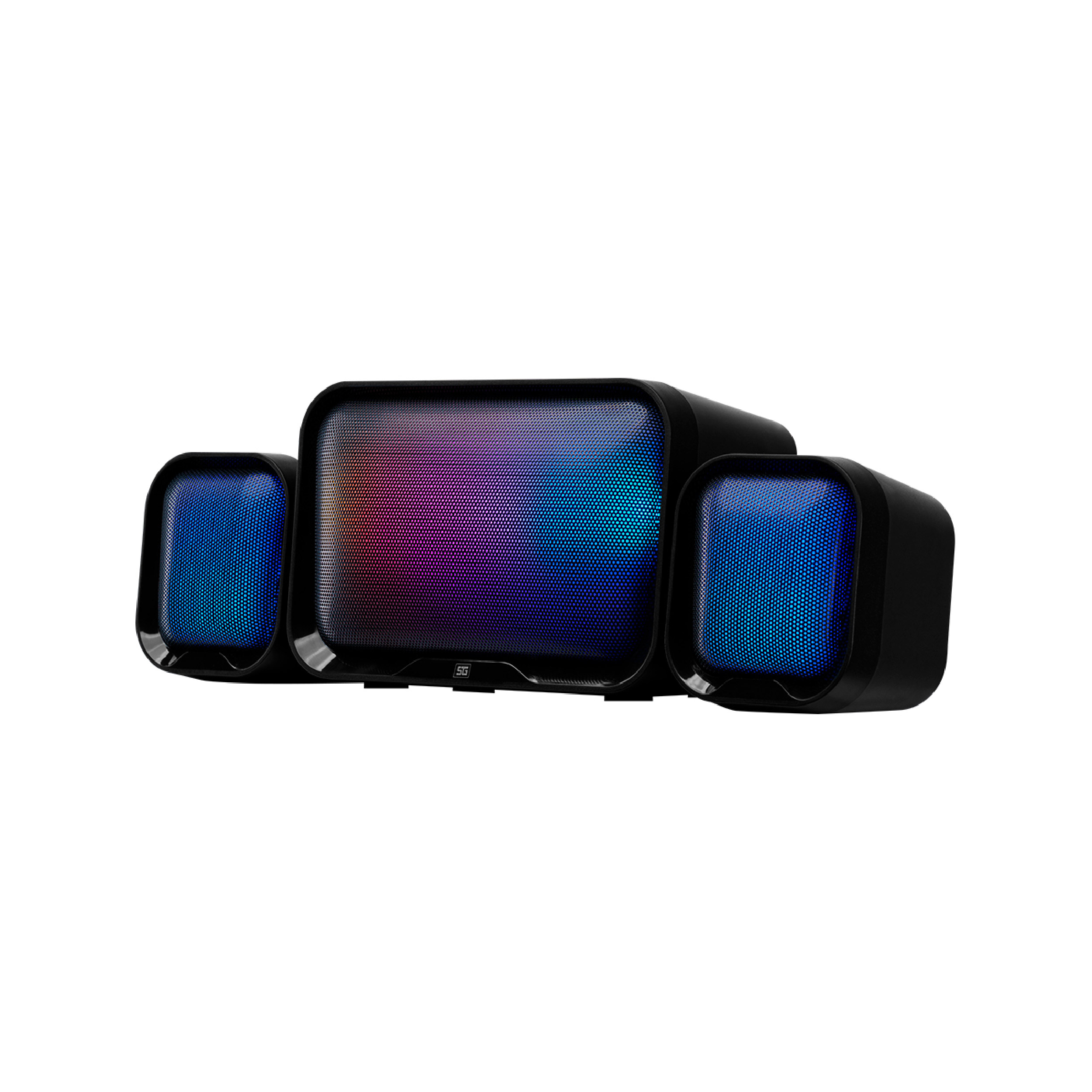 Foto 3 pulgar | Bocinas Vorago Spk-255 2.1ch Con Iluminación Rgb
