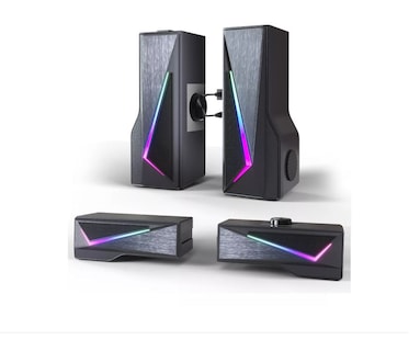 Foto 1 | Xtellar Bocinas Con Rgb,para Pc/tv Gamer,desmontable Altavoz