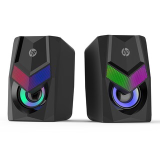 Foto 1 | Bocinas Alámbricas De Escritorio Con Luz Rgb Hp Dhe-6000 Audio 360