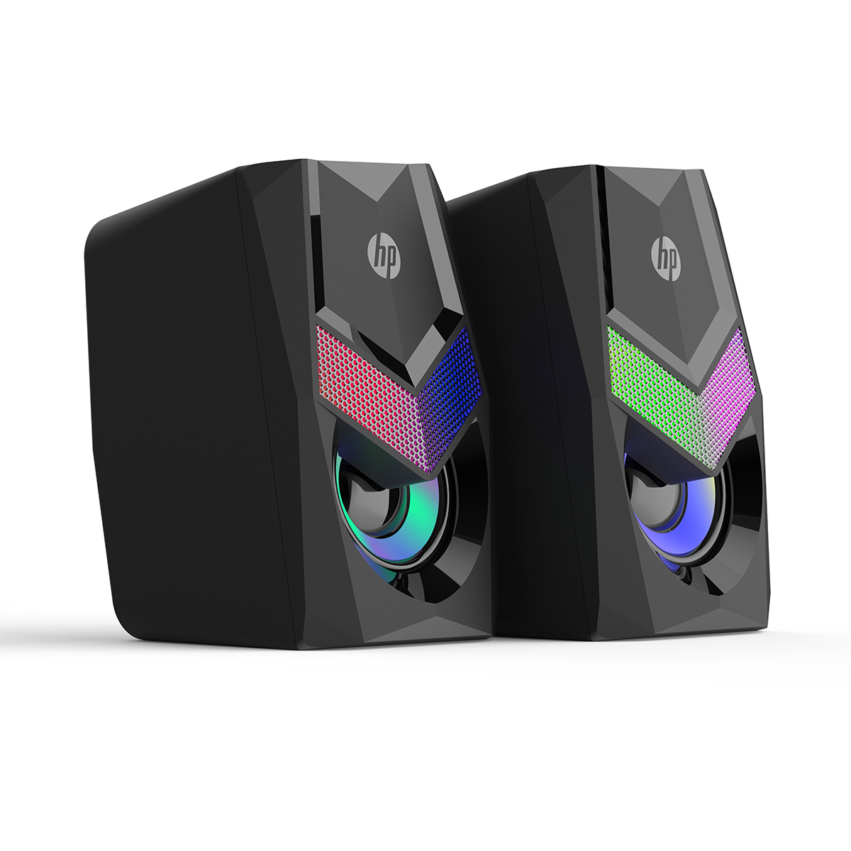Foto 4 pulgar | Bocinas Alámbricas De Escritorio Con Luz Rgb Hp Dhe-6000 Audio 360