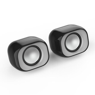 Foto 2 | Bocinas Multimedia Para Pc Hp Dhs-2111 6w Diseño Compacto Control De Volumen Sonido Estéreo