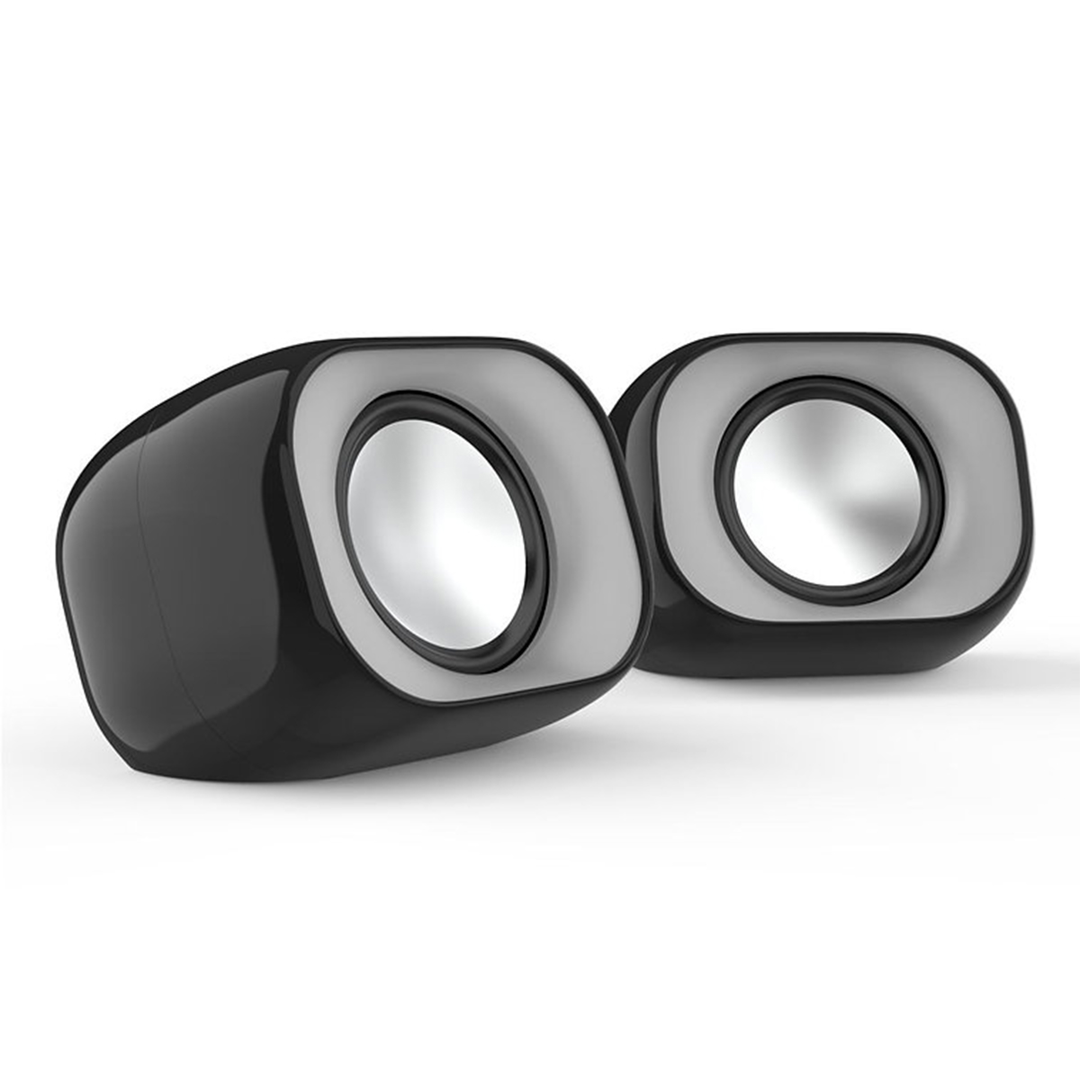 Foto 4 pulgar | Bocinas Multimedia Para Pc Hp Dhs-2111 6w Diseño Compacto Control De Volumen Sonido Estéreo