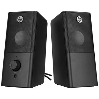Foto 1 | Bocinas De Escritorio Para Computadora Hp Dhs-2101 Con Conexión Pd2 Negro Y Usb 12 W Entrada 3.5mm