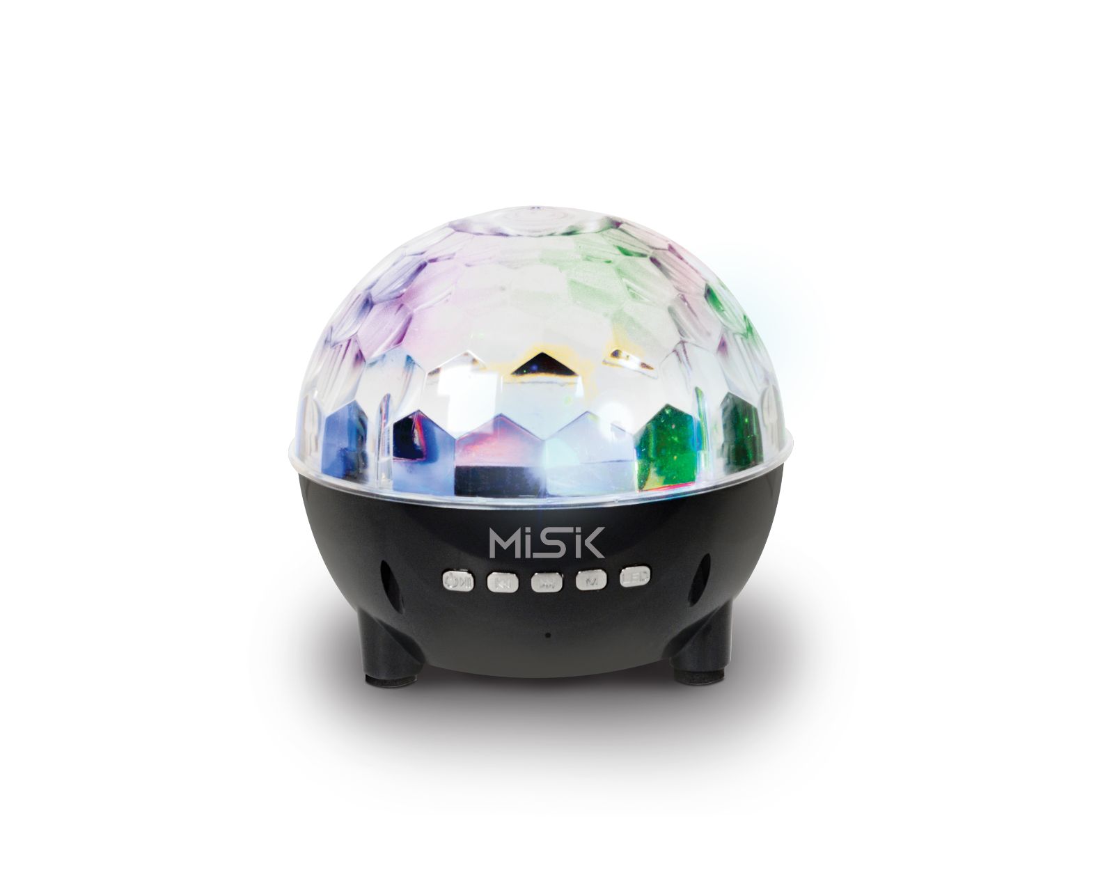 Foto 4 pulgar | Bocina Misik MS221 color Negro Disco Ballete TS USB AUX