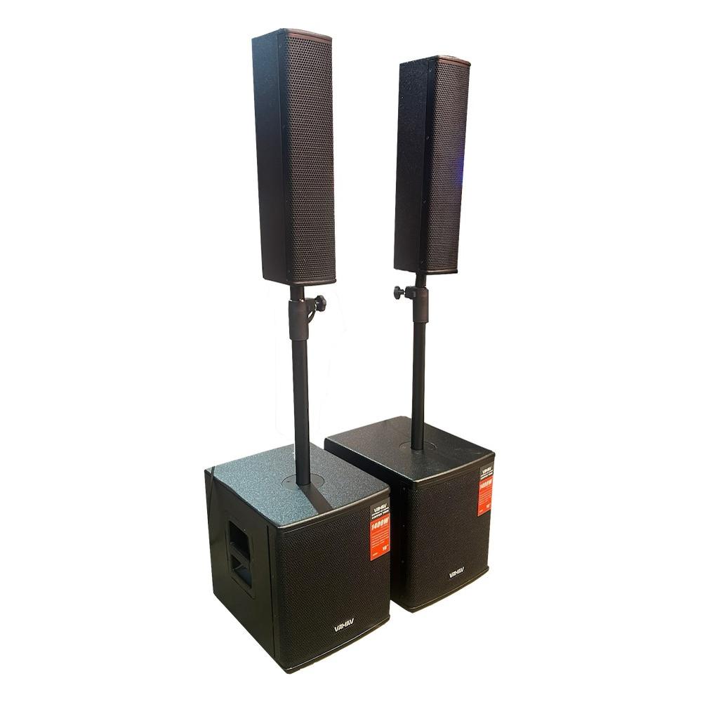 Foto 3 | Sistema de Sonido Profesional Vamav Coopertwin Negro 700W Rms
